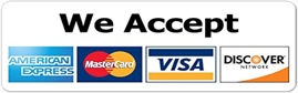 We accept Credit card
