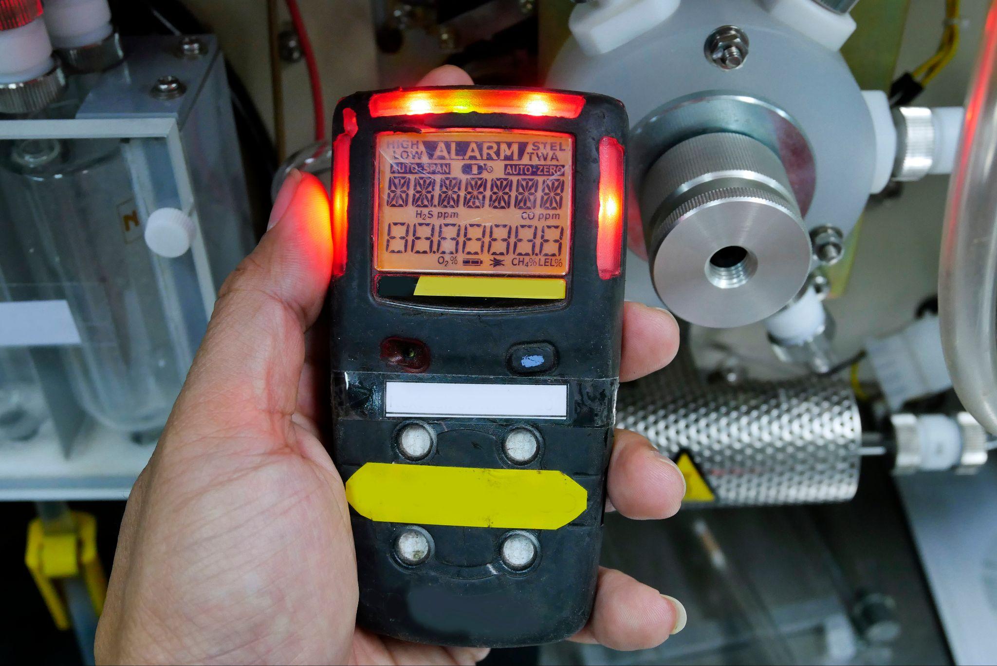 Personal H2S Gas Detector,Check gas leak.