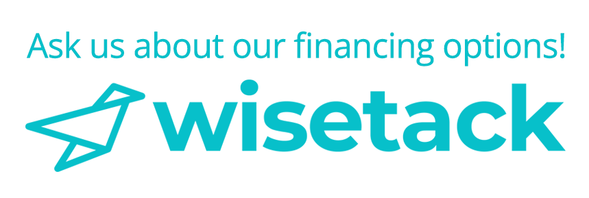 Ask us about our financing options on Wisetack!
