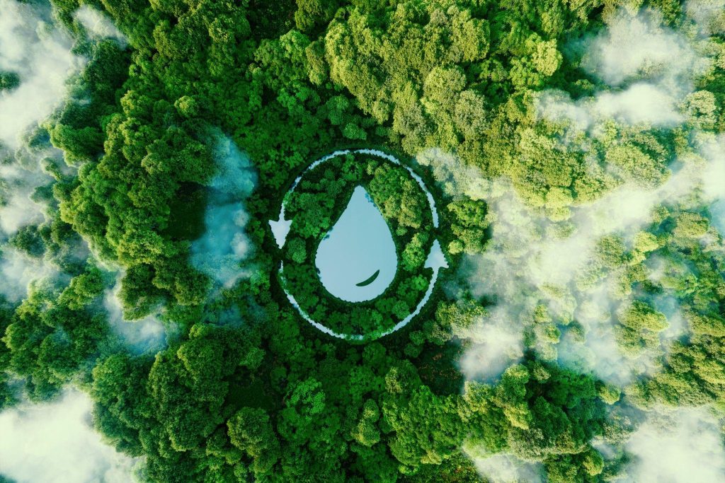 Water conservation representation