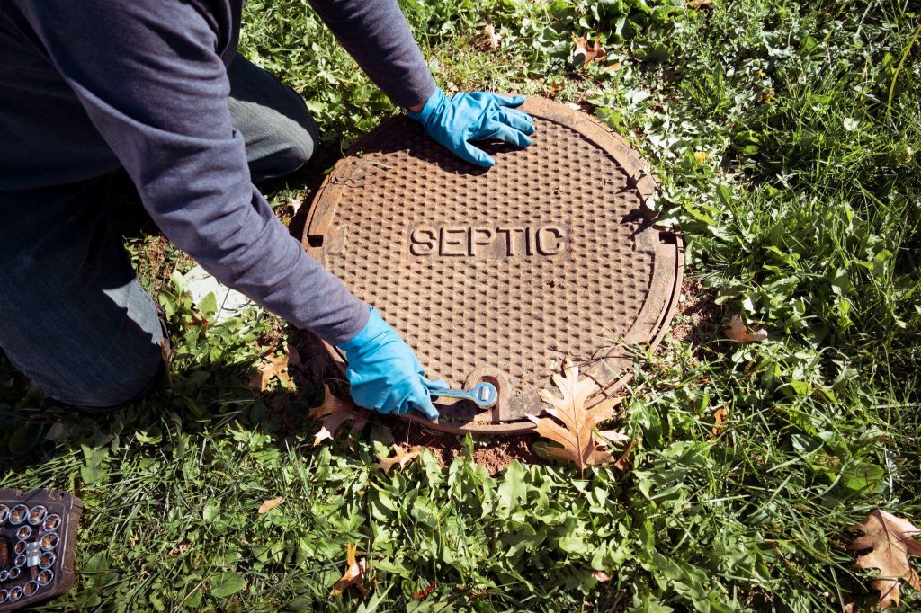 Septic tank cover