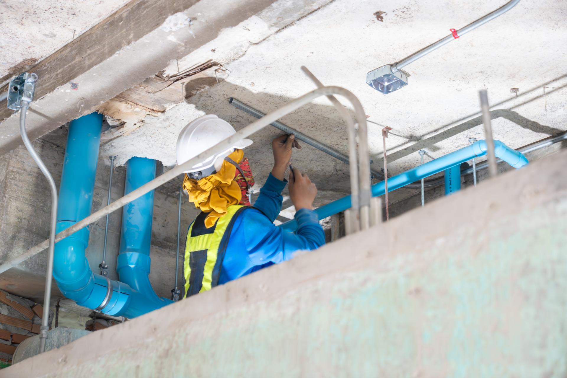 Our Commercial Water Line Process